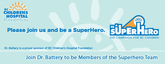 Join Dr. Battery to be members of the Superhero team